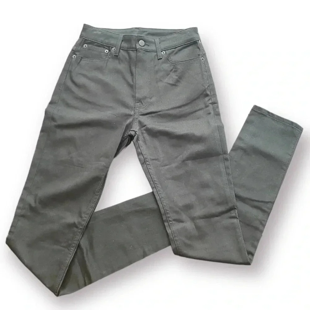 Oak Skinny Jeans Women Size 28 High Rise Black Denim Pants NWT.